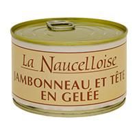 Boîte de jambonneau & tête en gelée 400 gr