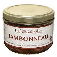 Glass jar of jambonneau (ham hock) 360 gr