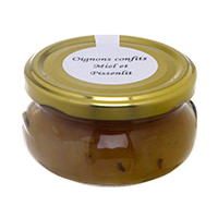 Onion confit with honey-dandelion 110 g