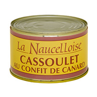 Can of duck confit cassoulet 420 gr