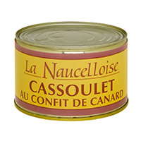 Boîte de cassoulet aux manchons de canard 420 gr