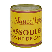 Boîte de cassoulet aux manchons de canard 840 gr