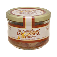 Verrine de jambonneau au genièvre 180 gr