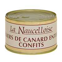 Can of whole confit duck gizzards 380 gr