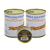 Lot de 2 boîtes de 8 tripous Charles Savy 800g + 1 boîte de pâté de campagne 125g gratuite