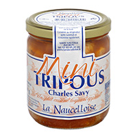 Bocal de 12 mini tripous Charles SAVY 44.6 cl 400 gr