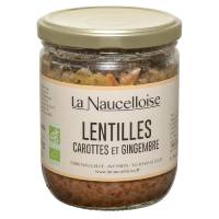 Lentilles Carottes & Gingembre  - 1 à 2 parts