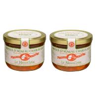 Lot de 2 bocaux de 4 tripous d'agneau Charles SAVY