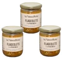 Lot de 3 bocaux de légumineuses flageolets à la provençale - 1 à 2 parts