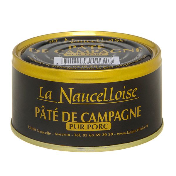 Can of farmhouse pâté 190 gr